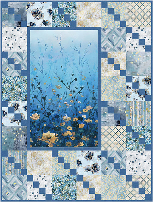 Morning Spring Throw Kit featuring Behind Blue Eyes by Funny Girl