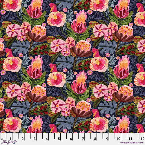 Paradise Blooms - Enchanted Paradise - Indigo