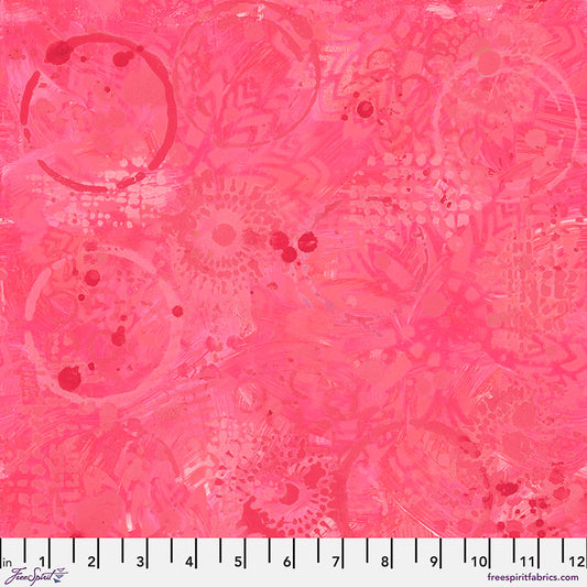 Tonal Graffiti - Raspberry - Textures
