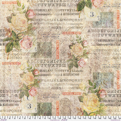 Foundations - 8Mult - Rose Parcel by Tim Holtz