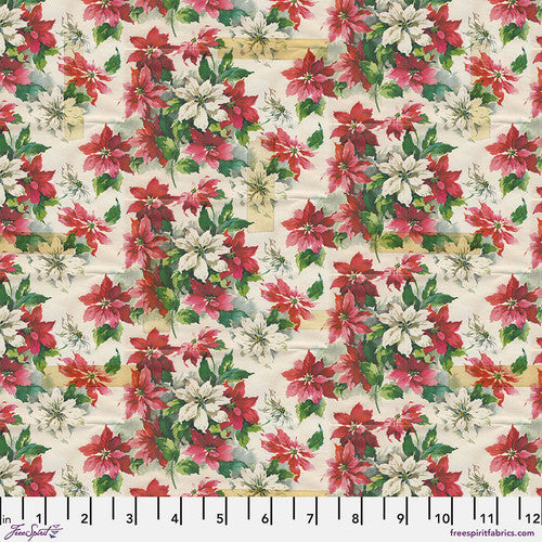 Poinsettia Print- Multi - Holidays Past