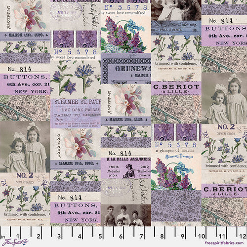 Tim Holtz Purple Palette Collection - Purple Collage