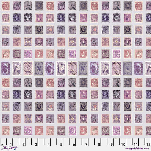 Tim Holtz Purple Palette Collection - Purple Stamps