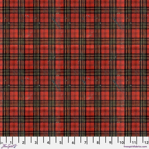 Christmas - Christmas Worn Plaid by Tim Holtz