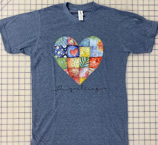Patchwork Heart T-Shirt