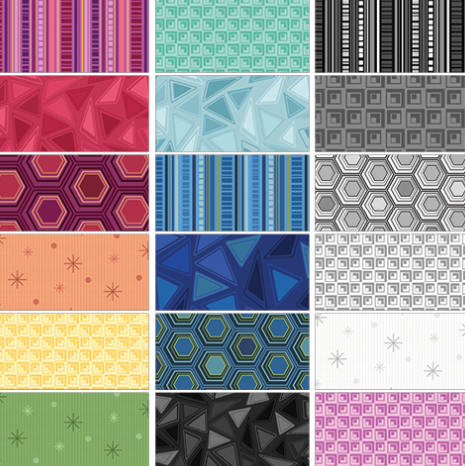 Refresh Fat Quarter Bundle 18 Piece by Benartex