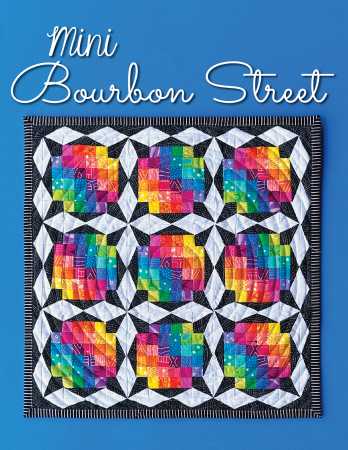 Sassafras Lane Mini Quilt Pattern - Mini Bourbon Street