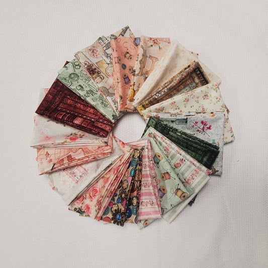 Sew Shabby Chic Fat Qtr Bundle