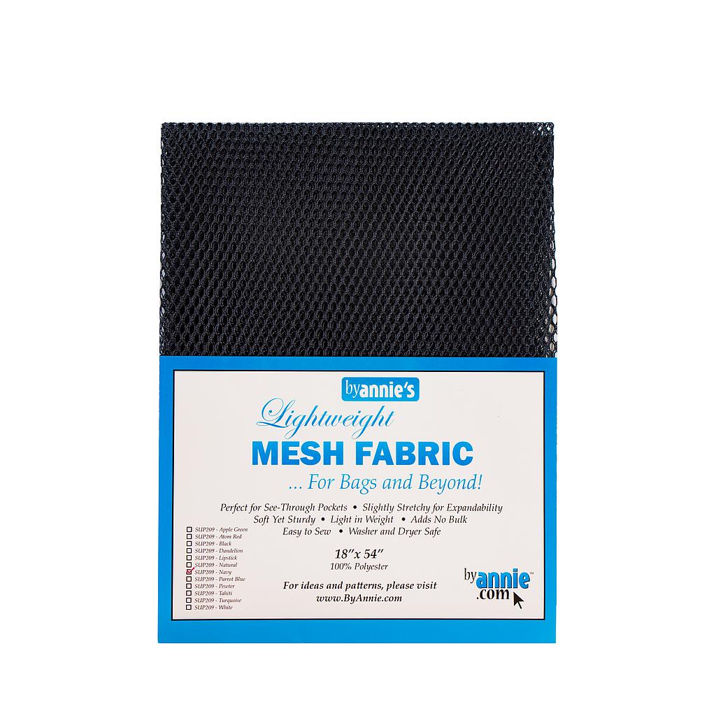 Lightweight Mesh Fabric - NAVY - byAnnie's