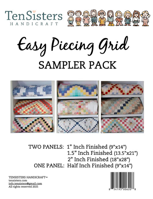 Easy Piecing Grid - Sample Pack