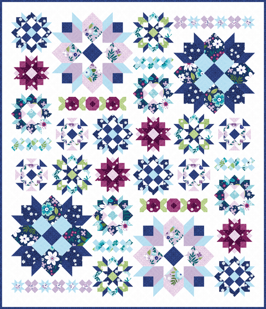 Seaglass Cottage Sampler BOM