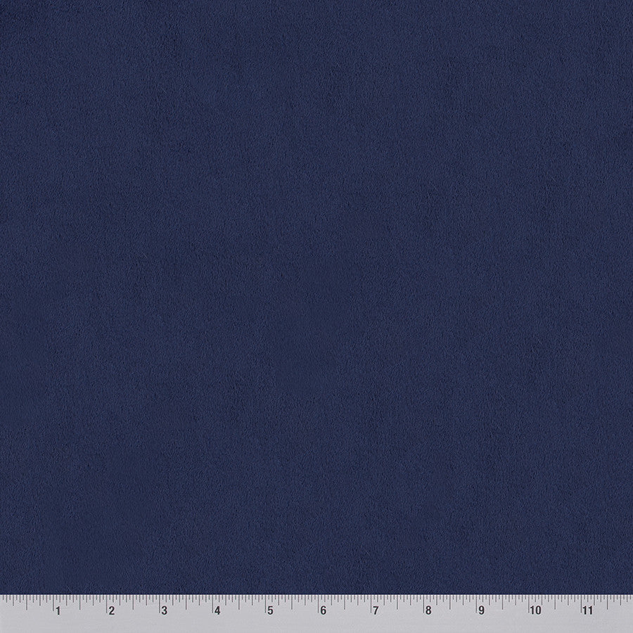 Shannon Cuddle Minky INDIGO - solid 90