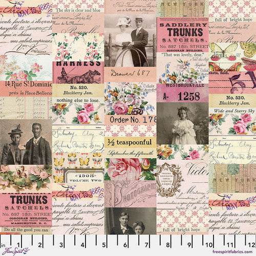 Tim Holtz Pink Palette Collection - Pink Collage