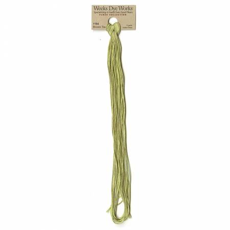 Embroidery Floss Broom Tree