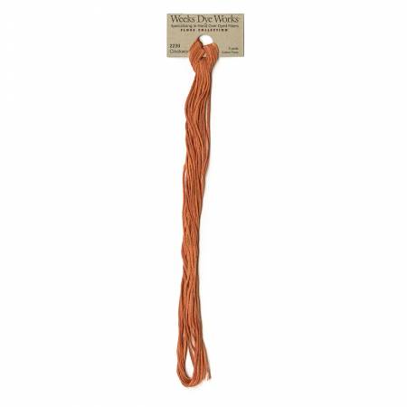 Embroidery Floss Clockwork