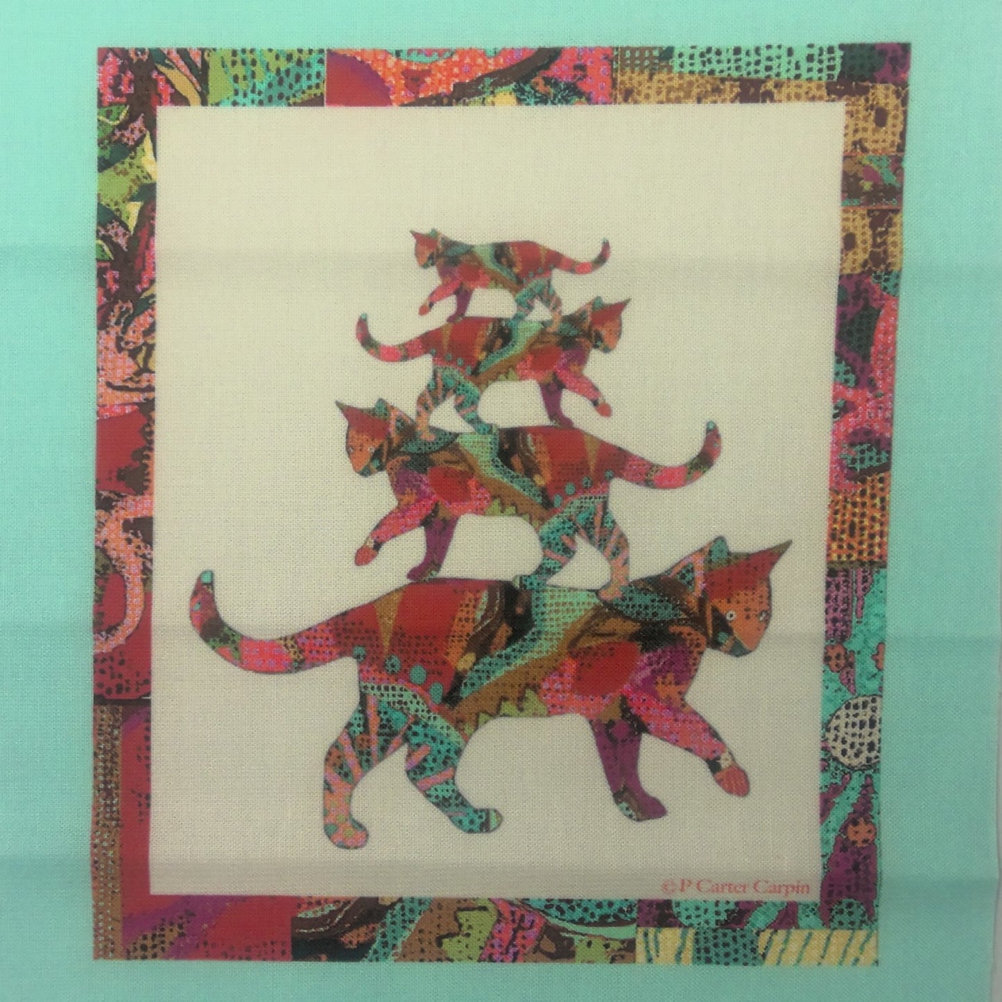 Cat panel - P Carter Carpin's - Serious Whimsey