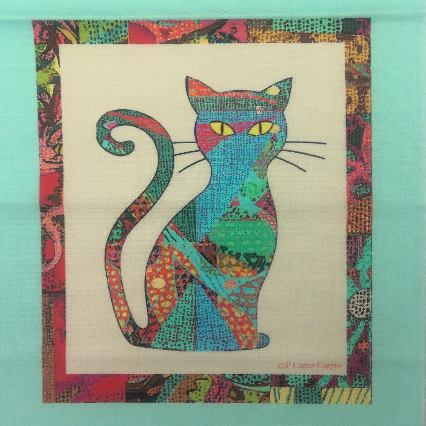 Cat panel - P Carter Carpin's - Serious Whimsey