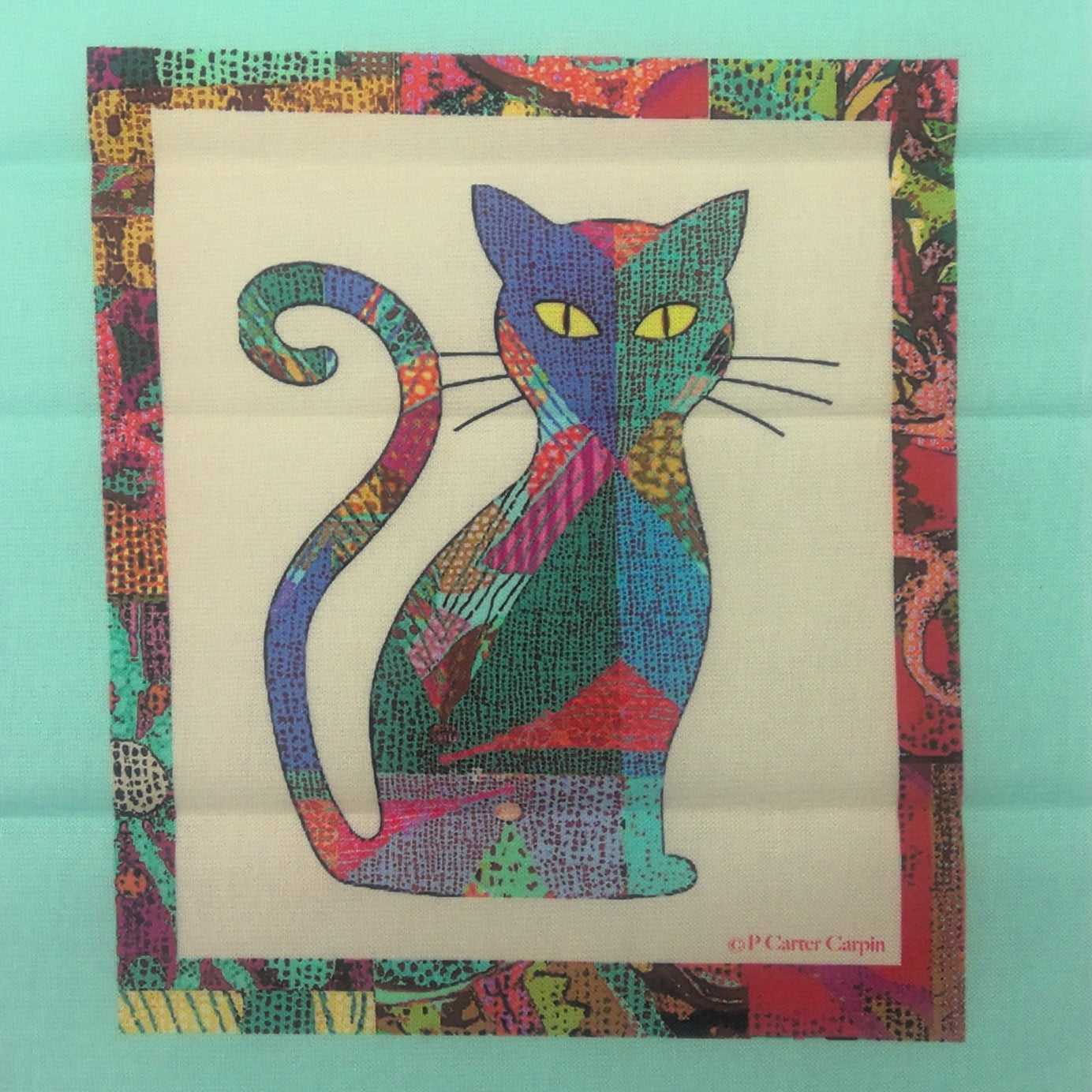 Cat panel - P Carter Carpin's - Serious Whimsey