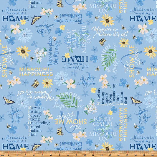 Missouri Shop Hop 2026 - Words Blue