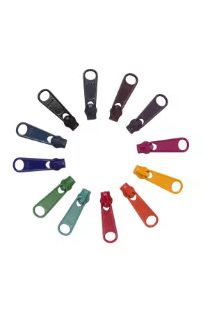 Zipper Pulls byAnnie - Set of 12 Darks