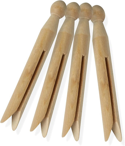 Round Wooden Clothespins