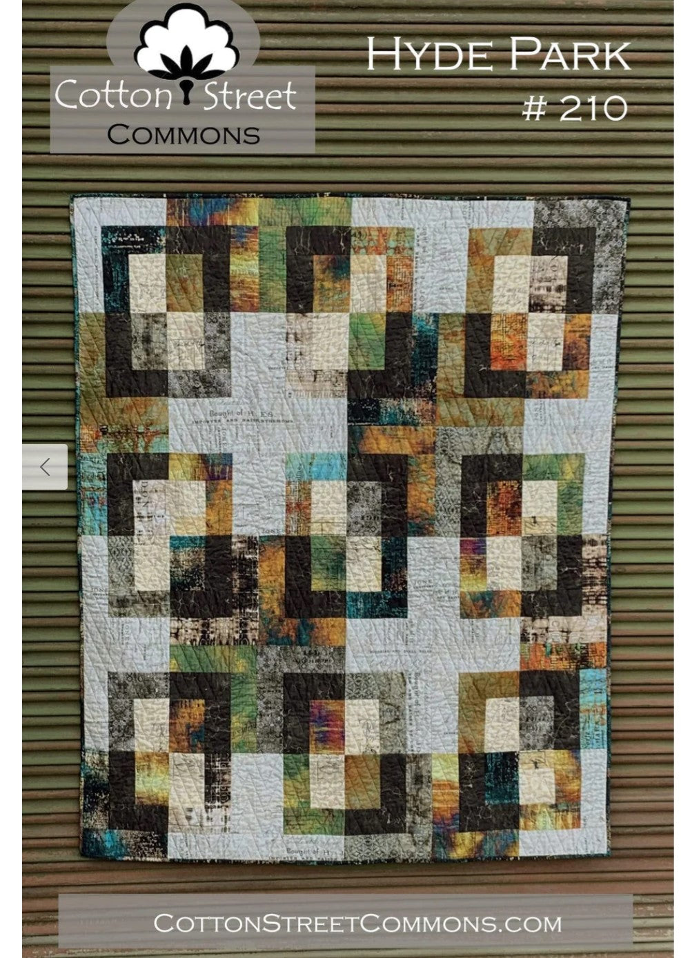 Hyde Park Quilt Kit w/Pattern