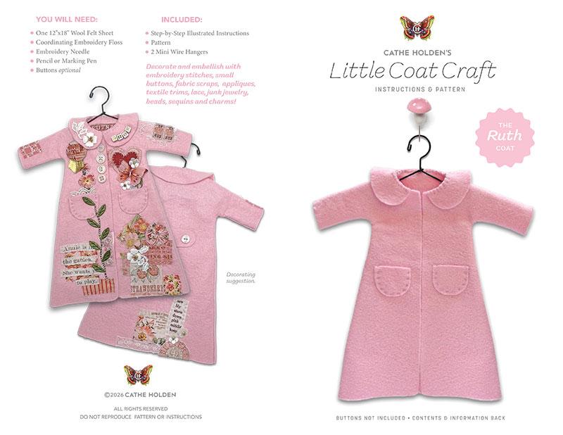 Little Coat Ruth w/hangers