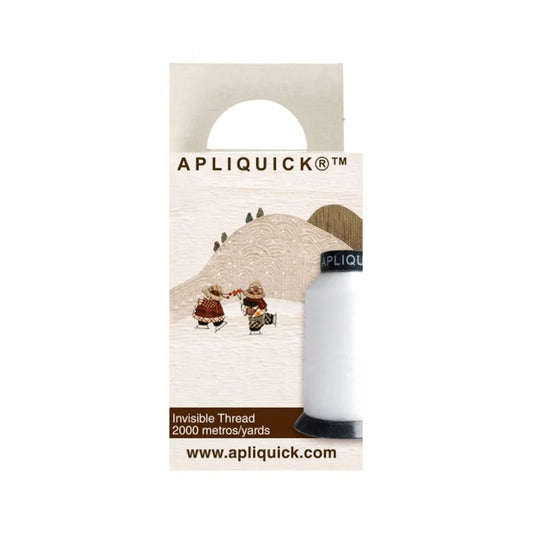 Apliquick - Invisible Thread - Hand & Machine