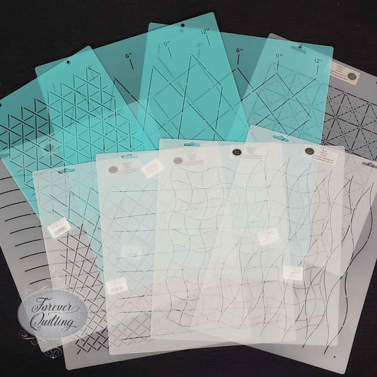 Quilting On the Lines Stencil Bundle-9